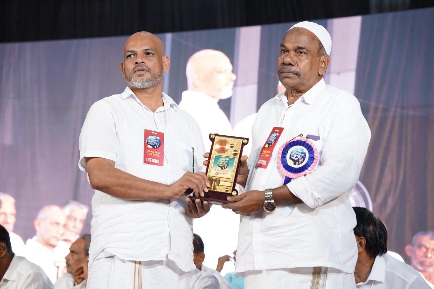 Awards & Recognition · Recognition moment on stage
